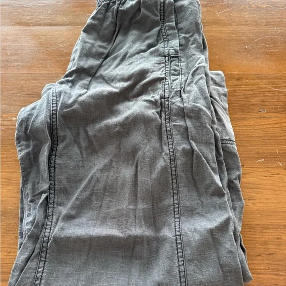 Free People Days End Washed Black Pants Size Small - Picture 3 of 6